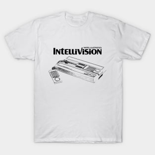 Mattel Intellivison Retro Vintage 70's 80's Home Gaming Arcade Video system T-Shirt